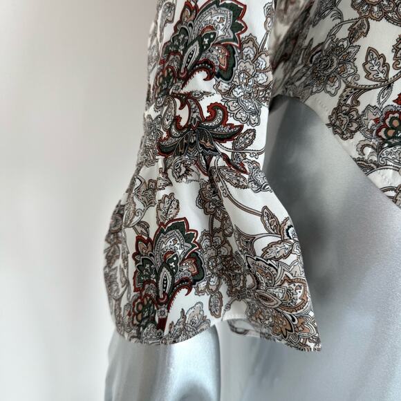 NEW!! FRAME silk blouse size S/P Retail 340$ - Picture 3 of 8